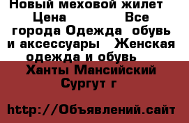 Новый меховой жилет › Цена ­ 14 000 - Все города Одежда, обувь и аксессуары » Женская одежда и обувь   . Ханты-Мансийский,Сургут г.